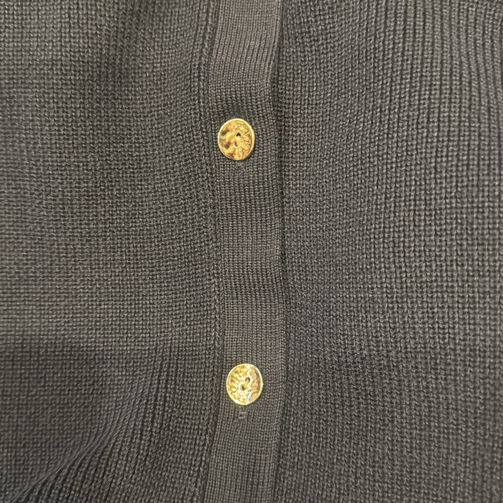49 Metal Button Collar Midi Dress - Picture 8 of 8
